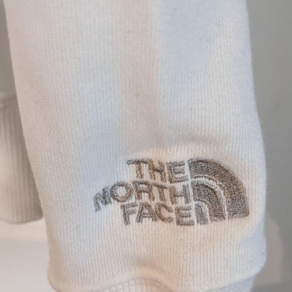 White The North Face Zip Up Hoodie - Picture 4 of 5